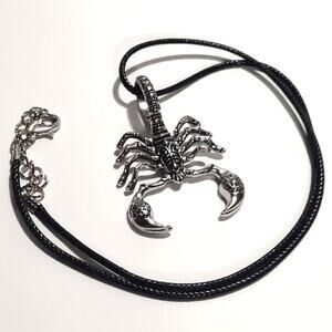Stainless Large Scorpion Necklace Western Escorpion Christmas Birthday Gift NEW!